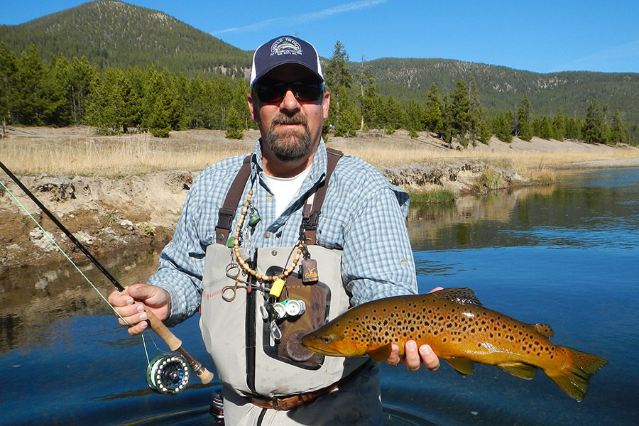 fly fishing trips yellowstone national park