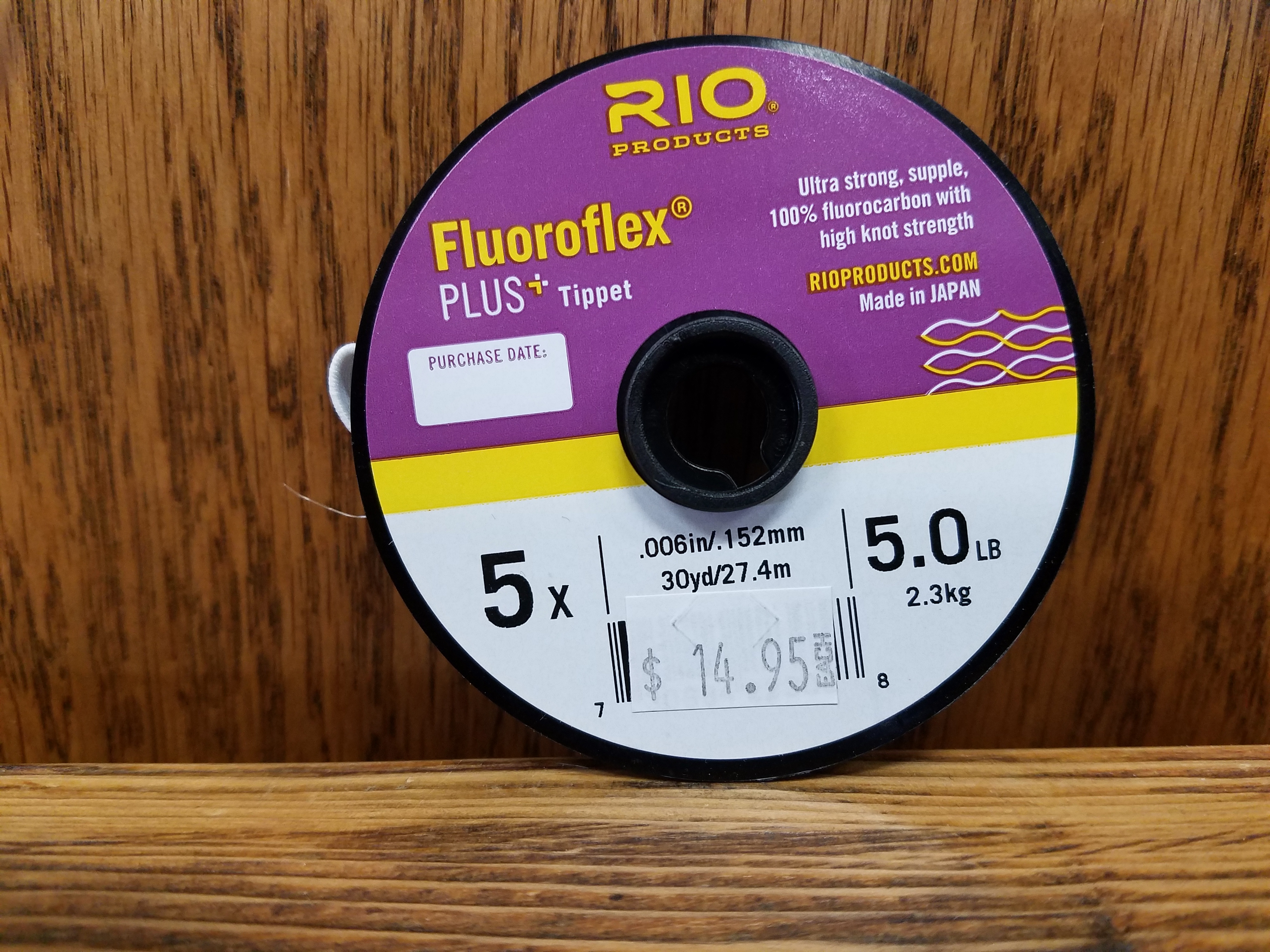 RIO Fluoroflex Strong Tippet, 6X